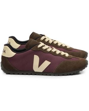 Veja Gt Nolyn Paneled Logo-Patch Sneakers - Brown