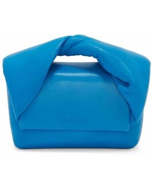JW Anderson Twister Umhängetasche - Blau