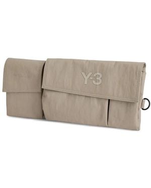 Y-3 Logo Belt Bag - Grey