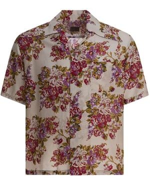 Kapital Floral-Print Shirt - Brown