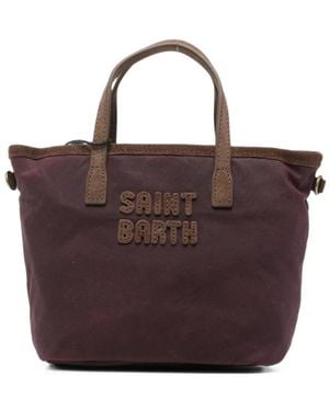 MC2 Saint Barth City Bag Mini Messenger Bag - Brown