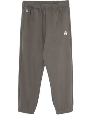 Chocoolate X Russell Athletic Hose Mit Bärenprägung - Grau