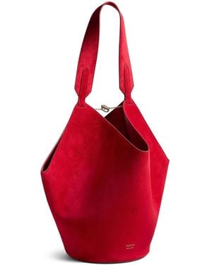 KHAITE Small Lotus Tote Bag - Red