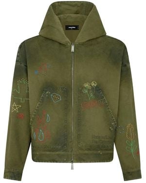 DSquared² Hooded Jacket - Green