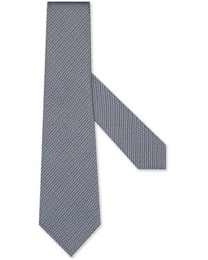 ZEGNA Silk Tie - Grey
