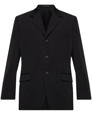 Yohji Yamamoto Single-breasted Blazer - ブラック
