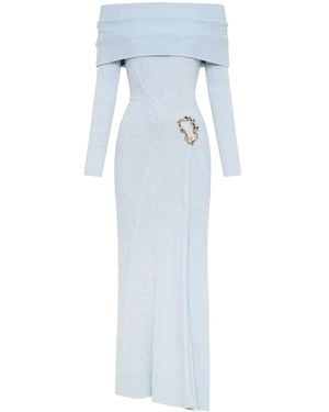 Anna Quan Phoebe Midi Dress - Blue
