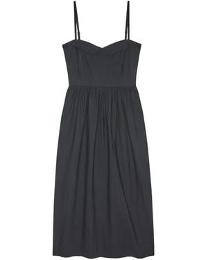 The Great Vestido Midi Verse - Negro