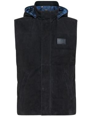 Billionaire Gilet À Patch Logo - Black
