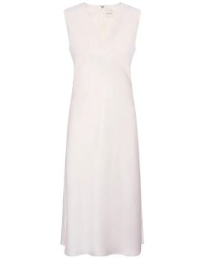 Calvin Klein Ärmelloses Midikleid - Weiß
