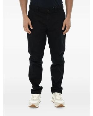 Woolrich Straight-Leg Stretch Trousers - Black