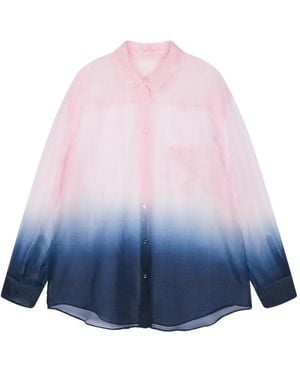 JNBY Camisa Con Efecto Degradado - Rosa