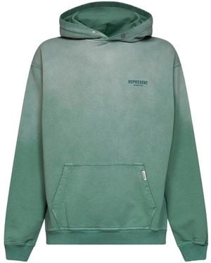 Represent Sudadera Owners Club Con Capucha - Verde