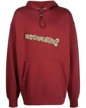 Jacquemus Le Sweatshirt Spirale パーカー - レッド