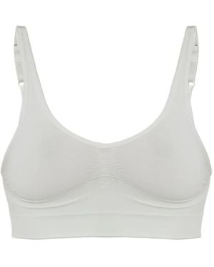 Heist Scoop-Neck Bralette - White