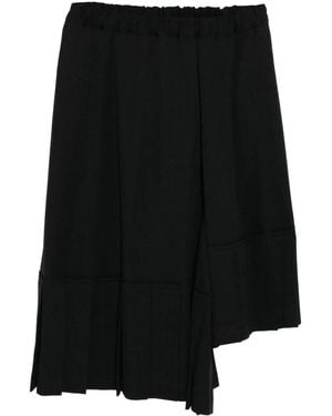 Comme des Garçons プリーツ スカート - ブラック