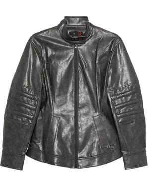 Hui Milano Chaqueta con botones - Gris