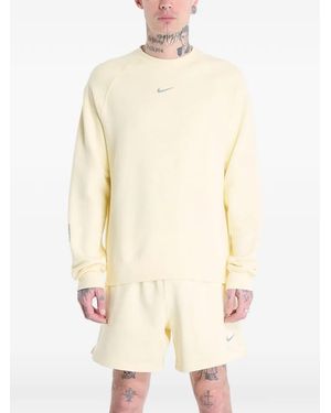 Nike Nocta Trui Met Logoprint - Naturel