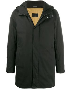 Dell'Oglio Cooper Hooded Padded Jacket - Black