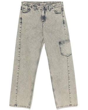 Paloma Wool Vaqueros con cierre de botón - Gris