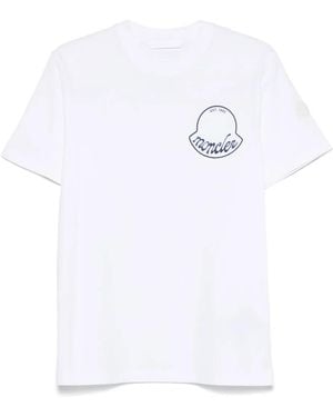 Moncler Big Crest Tシャツ - ホワイト