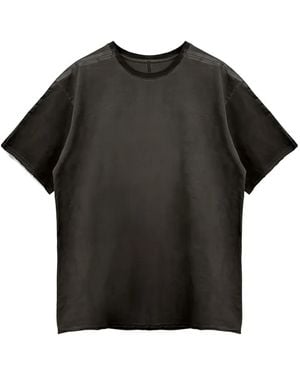 SAN263-1 Taped-Seam T-Shirt - Black