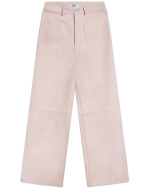 Pence Patch Pants - White