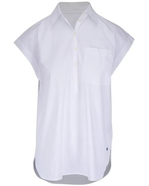 Bogner Blouse Hunter À Manches Courtes - Blanc