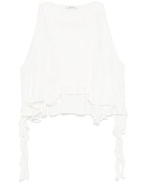Dorothee Schumacher Top Con Ruches - Bianco