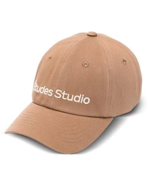 Etudes Studio Logo-Embroidered Cap - Natural