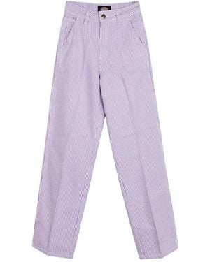 Dickies Pantaloni A Righe - Viola