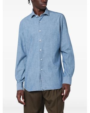 Xacus Denim Shirt - Blue