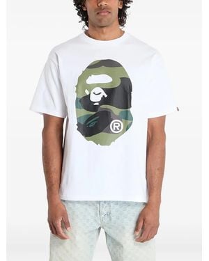 A Bathing Ape Ape Head T-Shirt - White