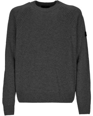 Peuterey Pullover mit Rundhalsausschnitt - Grau