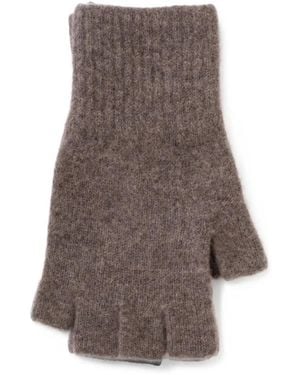 Margaret Howell Mhl. Cut-Off Gloves - Brown