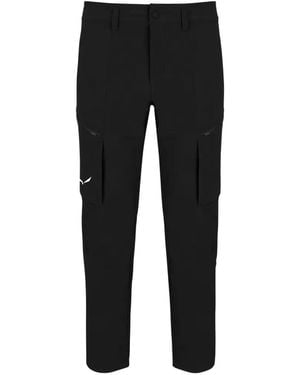 Salewa Puez Durastretch Cargo Pants - Black