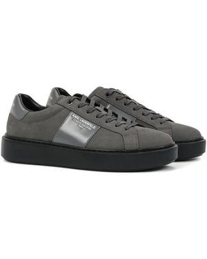 Karl Lagerfeld Lace-Up Sneakers - Black