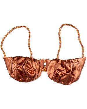Isa Boulder Top Bikini - Bianco