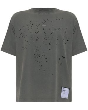 Satisfy Mothtech Distressed T-Shirt - Gray
