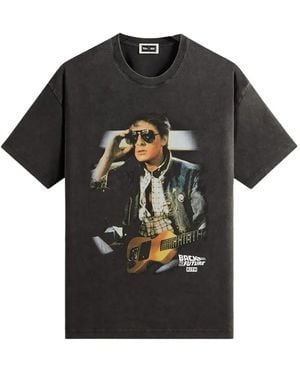 Kith Back To The Future Graphic-Print T-Shirt - Black