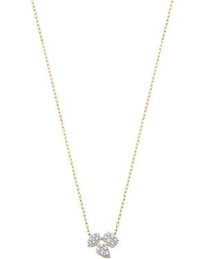 Sara Weinstock 18K Reverie Diamond Cushion Necklace - White