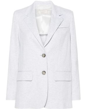 Peserico Single-Breasted Blazer - Blue