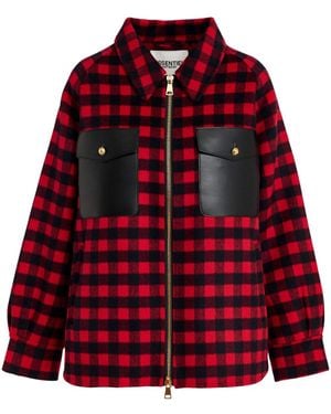 Essentiel Antwerp Gorpcore Jacket - Red