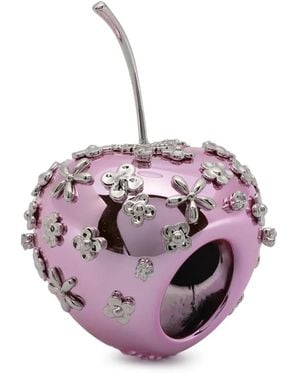 YVMIN Bague Popmme À Motif Floral - Pink