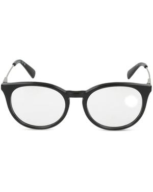 Longchamp Gafas Con Montura Oval - Negro