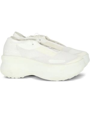 Salomon X Comme Des Garçons lace-up platform sneakers - Weiß