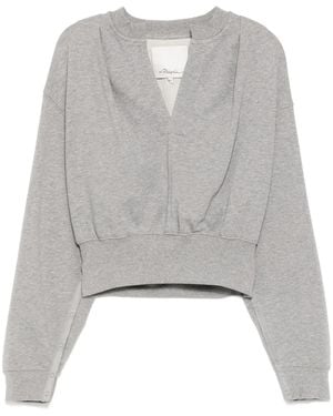 3.1 Phillip Lim Cropped Sweatshirt - Grey