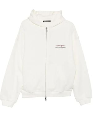 Cole Buxton Felpa Con Cappuccio - Bianco