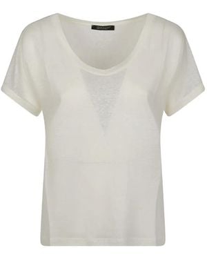 Aragona Scoop-Neck T-Shirt - White