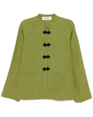 Rohe Chaqueta Mandarin - Verde